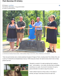 Park Benches of Artistry