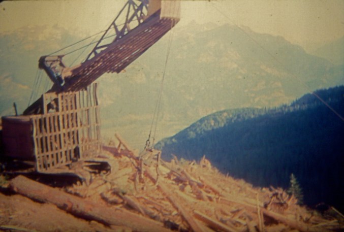 My Dad's grapple, Squamish, BC